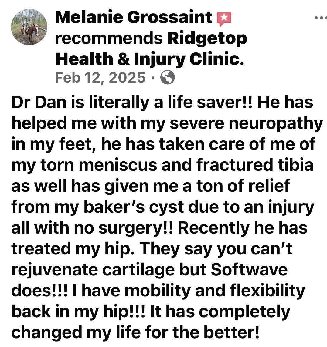 Facebook recommendation from Melanie Grossaint